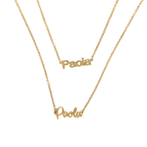 One name necklace