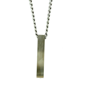 Rectangle Ashes Pendant