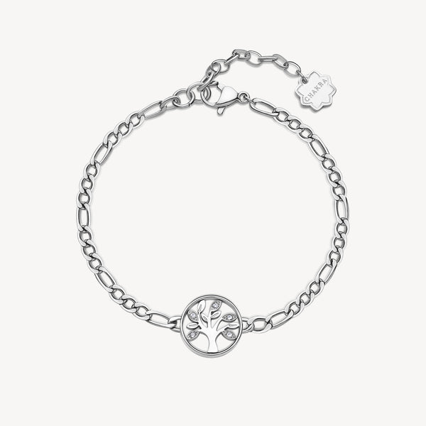 BRACELET CHAKRA TREE OF LIFE
Steel