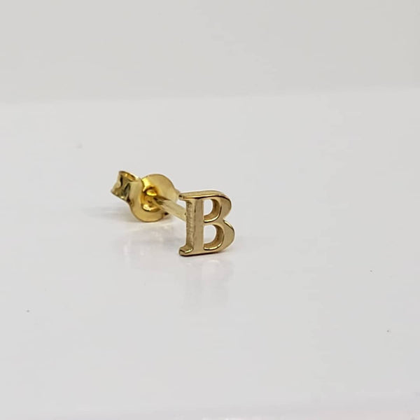 Initial Earrings