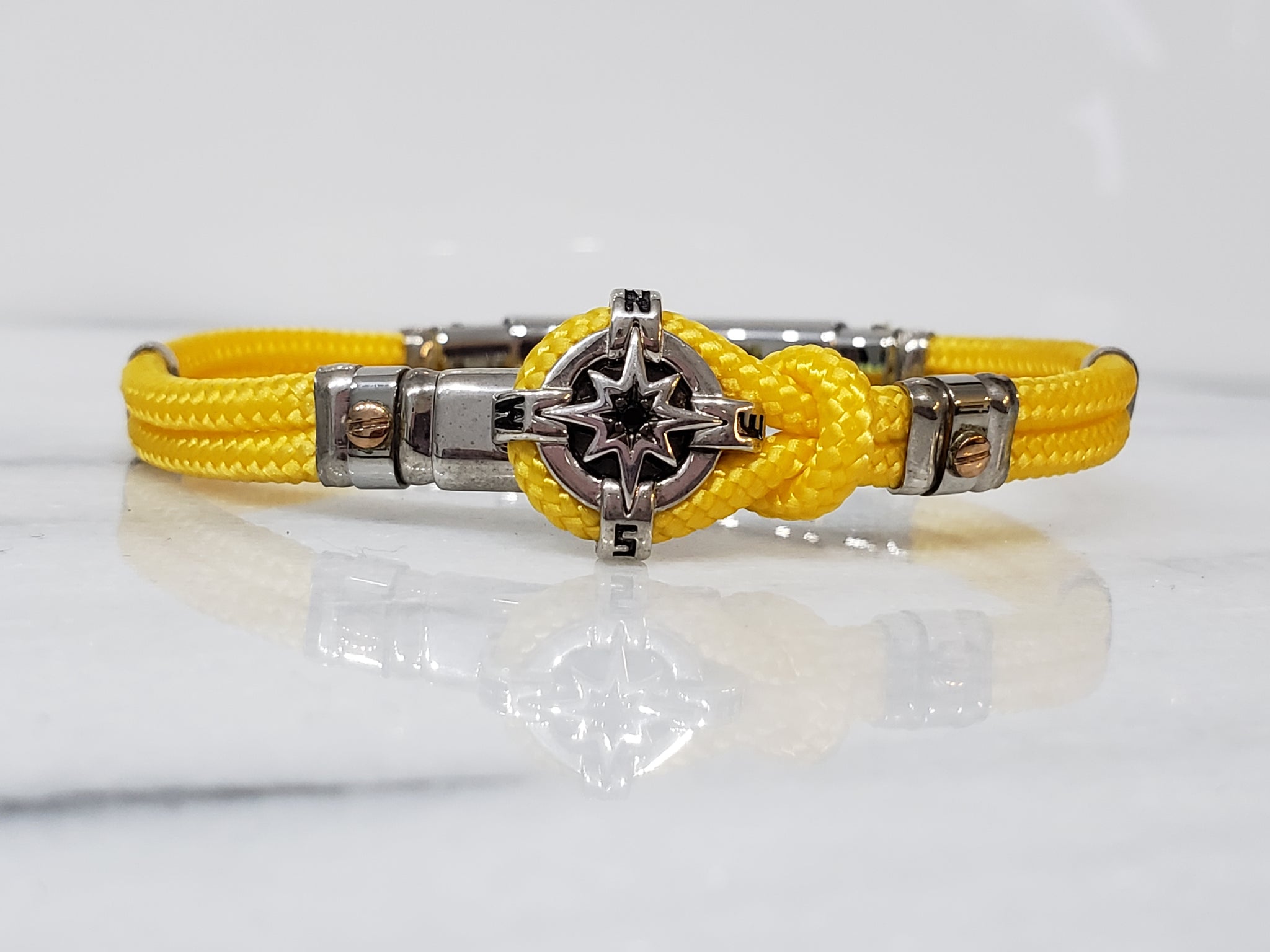 Compass Yellow Bracelet