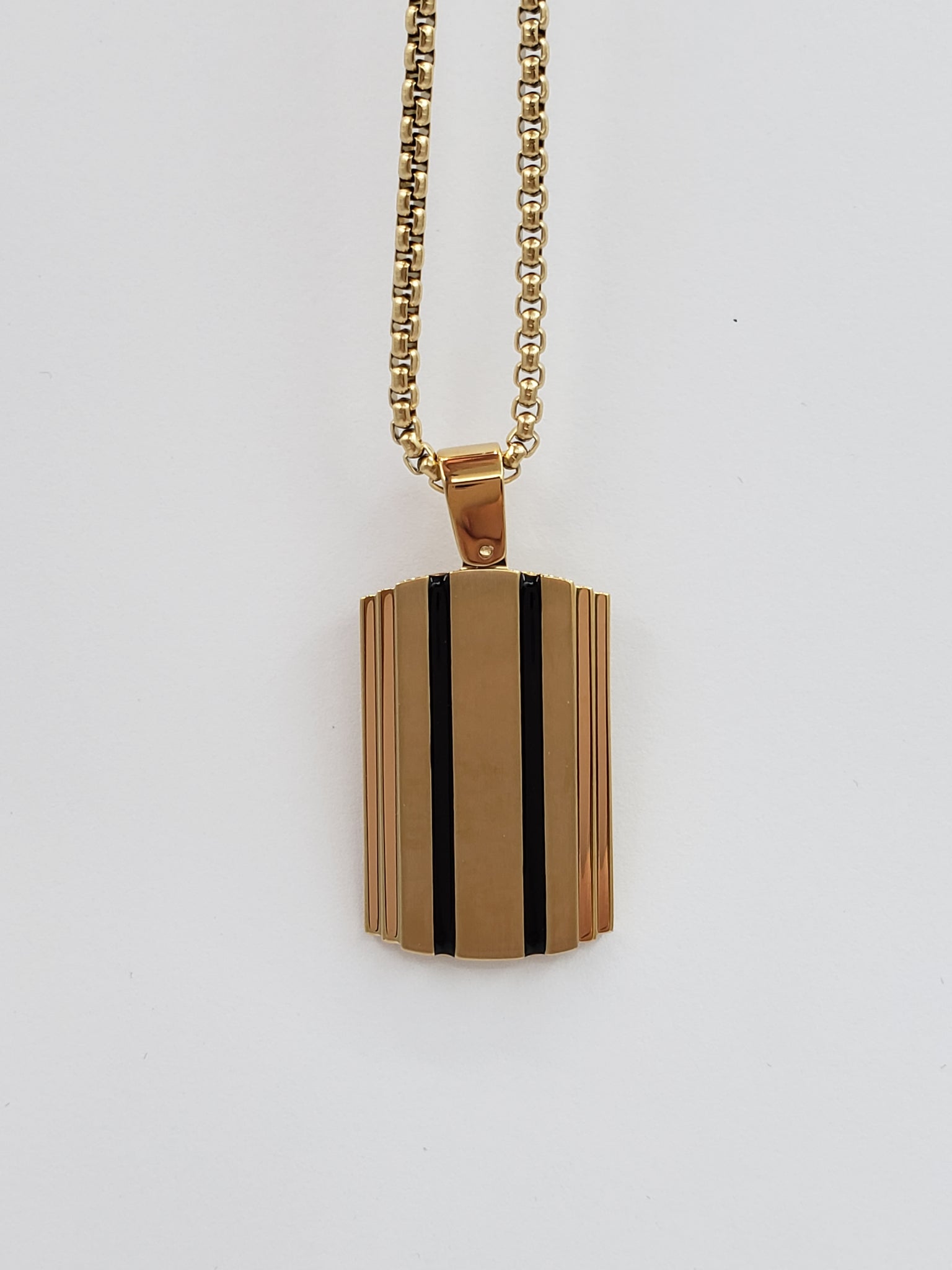 Gold Stainless Steel Tag