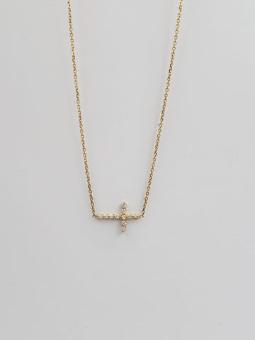 Diamond Cross Necklace