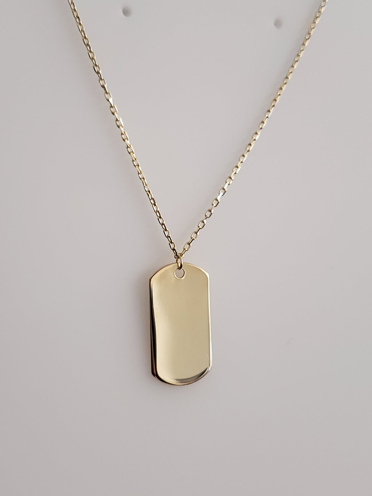 Dog Tag Necklace