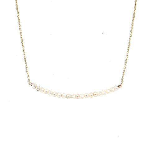 Pearl Bar Necklace