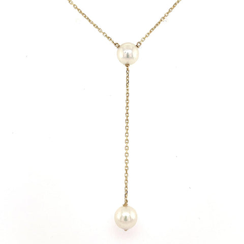 Pearl Lariat Necklace