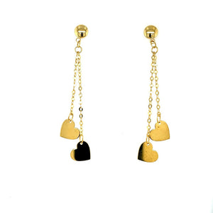 Dangle Heart Earrings