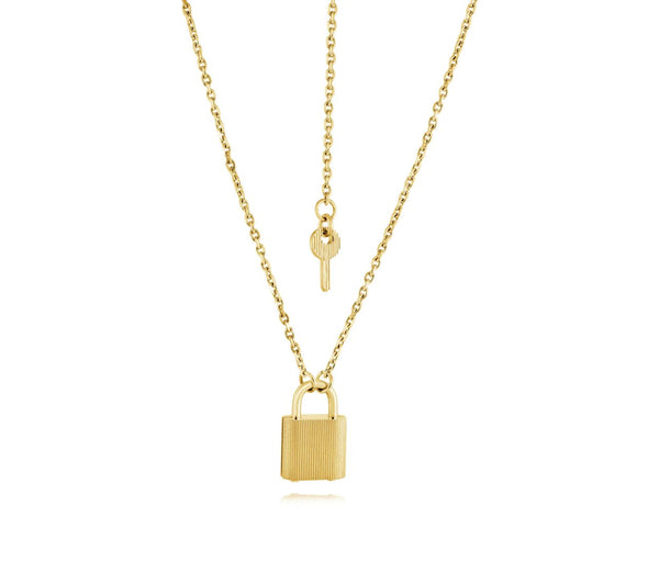 Lock-Key Necklace