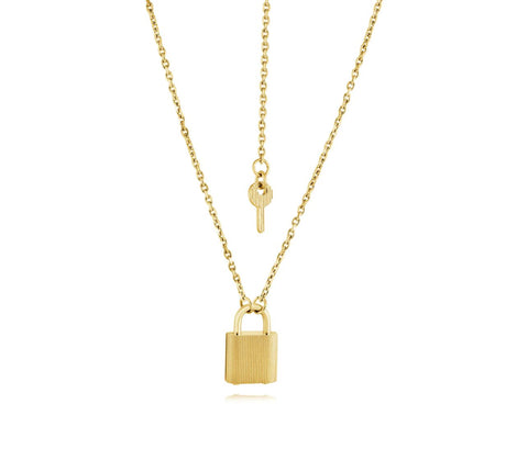 Lock-Key Necklace